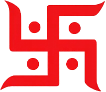 Auspicious Red Swastika