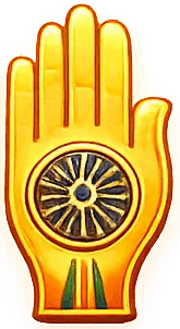 Golden Ahimsa Hand