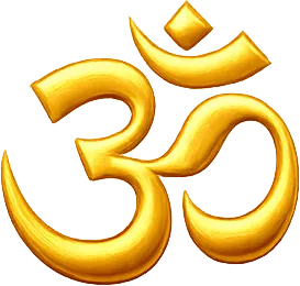 Auspicious Golden Om