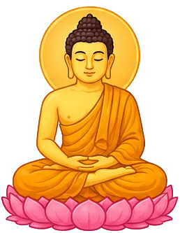 Meditating Buddha image