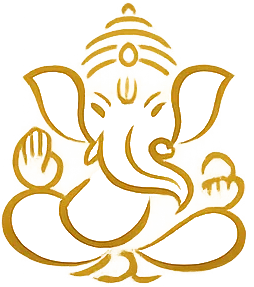 Golden Ganesha Outline