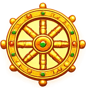 Golden Dharma Chakra